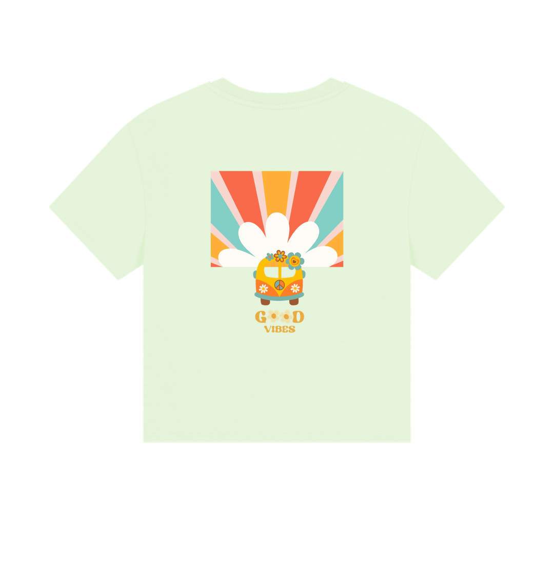 Pastel Green Printed T-shirt