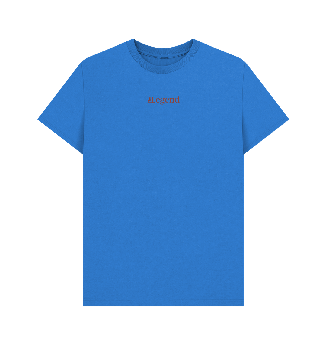 Bright Blue Printed T-shirt