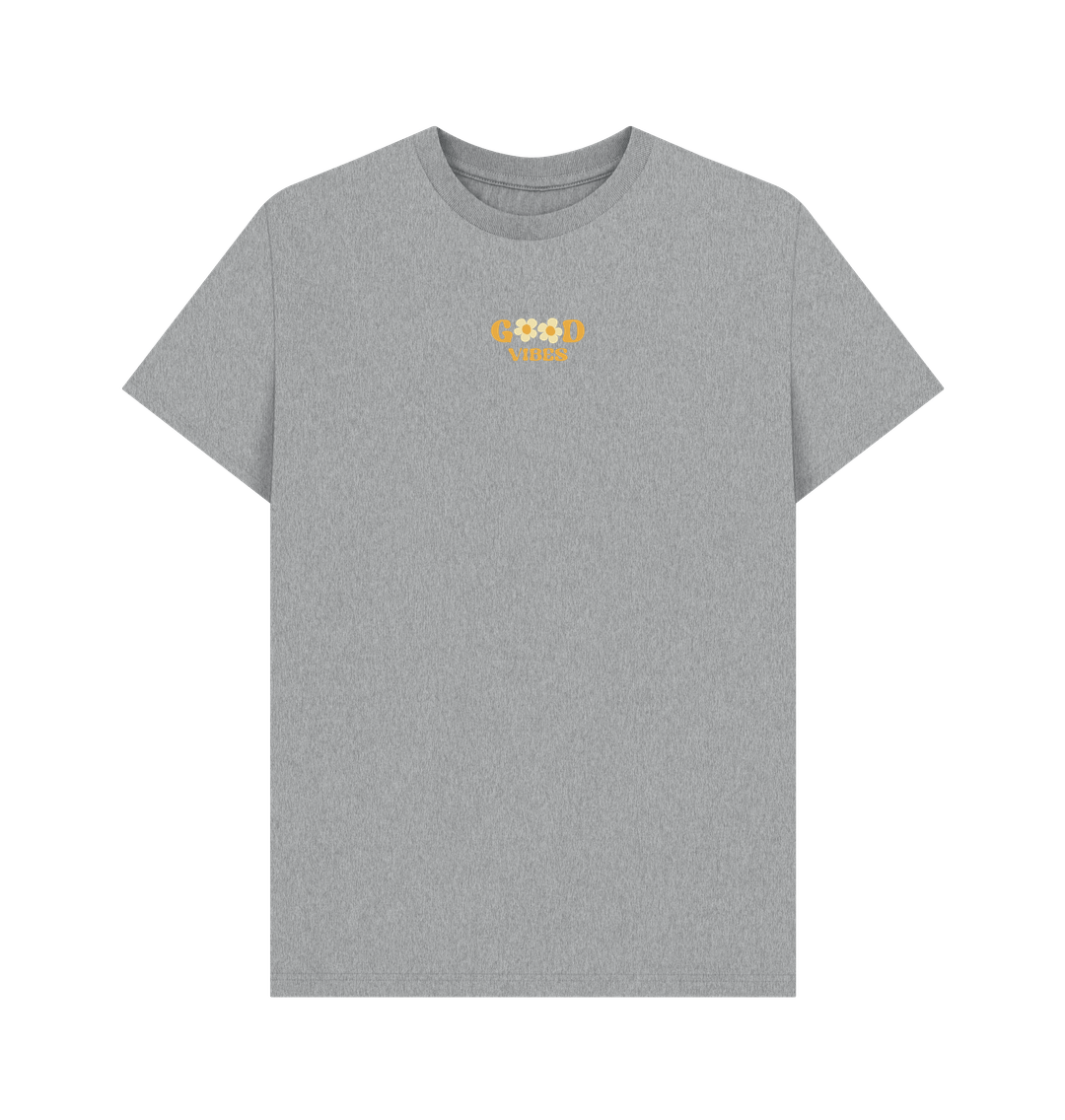 Athletic Grey Printed T-shirt