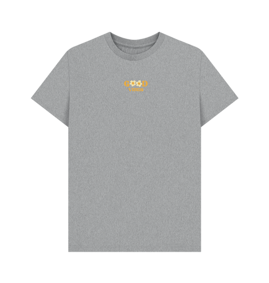 Athletic Grey Printed T-shirt