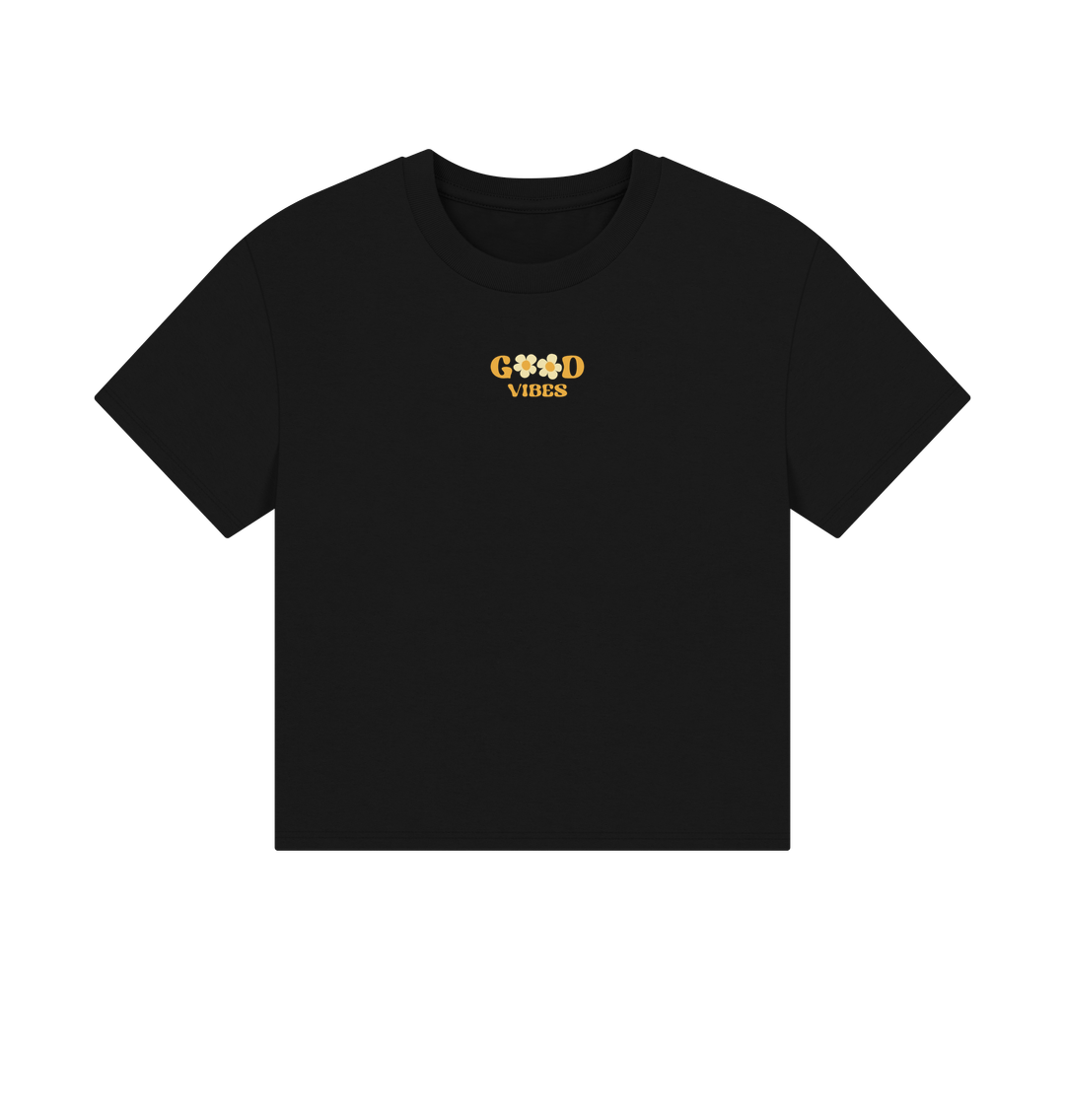 Black Printed T-shirt