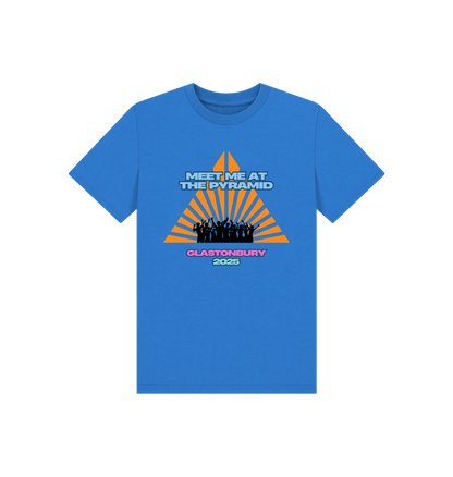 Bright Blue Printed Kids T-Shirt