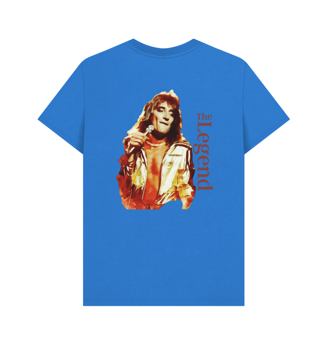 Bright Blue Printed T-shirt