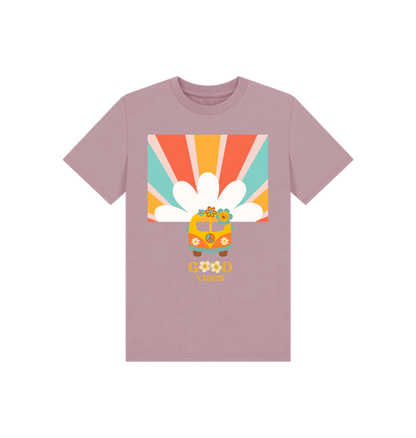 Mauve Printed Kids T-Shirt