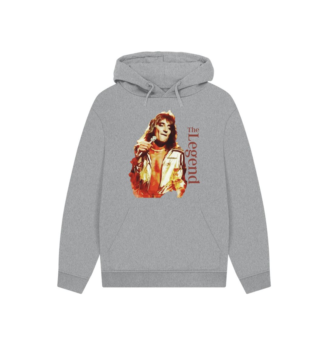 Athletic Grey Printed Hoody