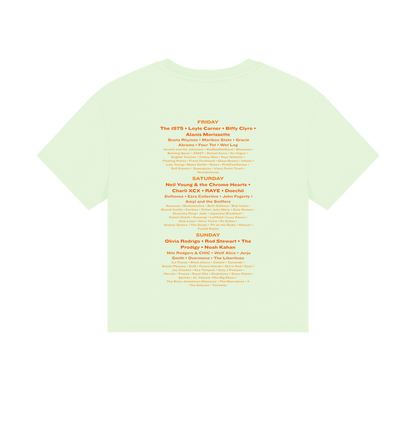 Pastel Green Printed T-shirt