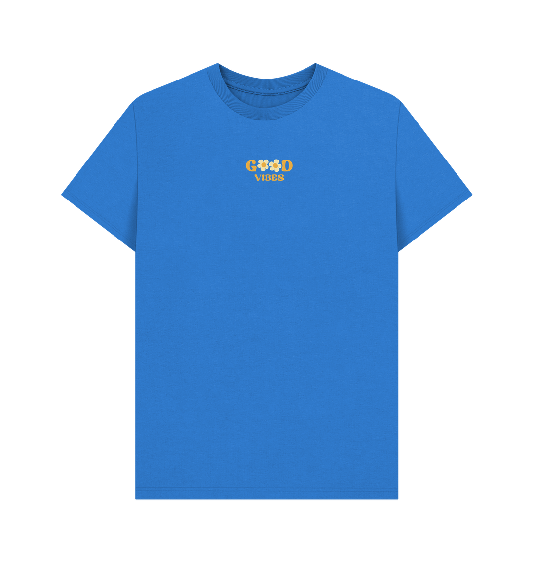 Bright Blue Printed T-shirt