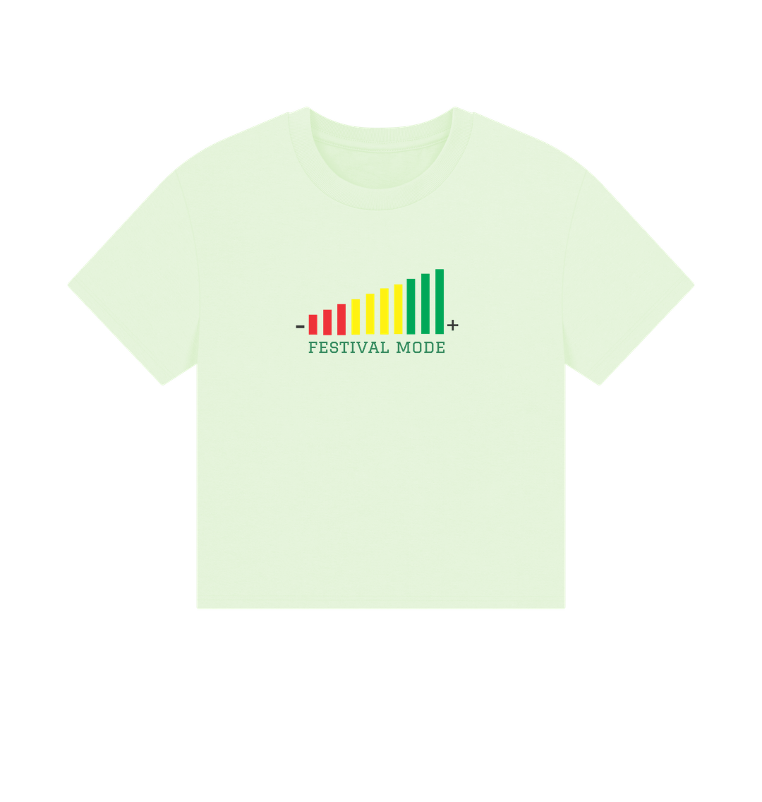 Pastel Green Printed T-shirt