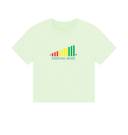 Pastel Green Printed T-shirt