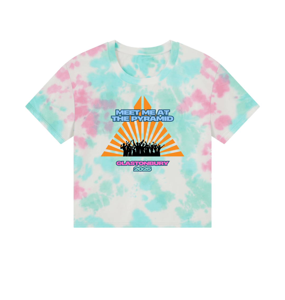 Pastel Tie Dye Printed T-shirt