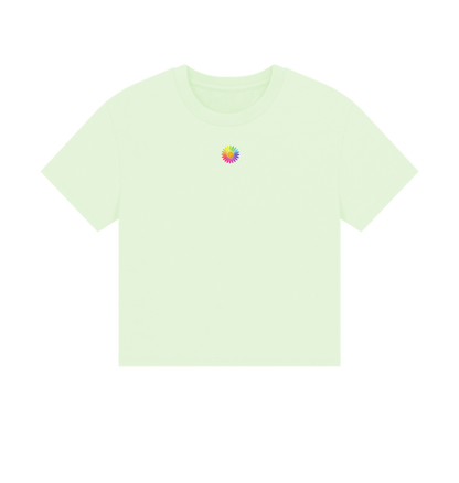 Pastel Green Printed T-shirt