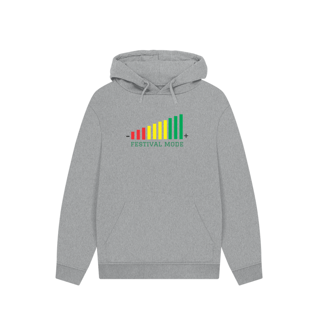 Athletic Grey Printed Hoody