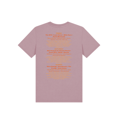Mauve Printed Kids T-Shirt
