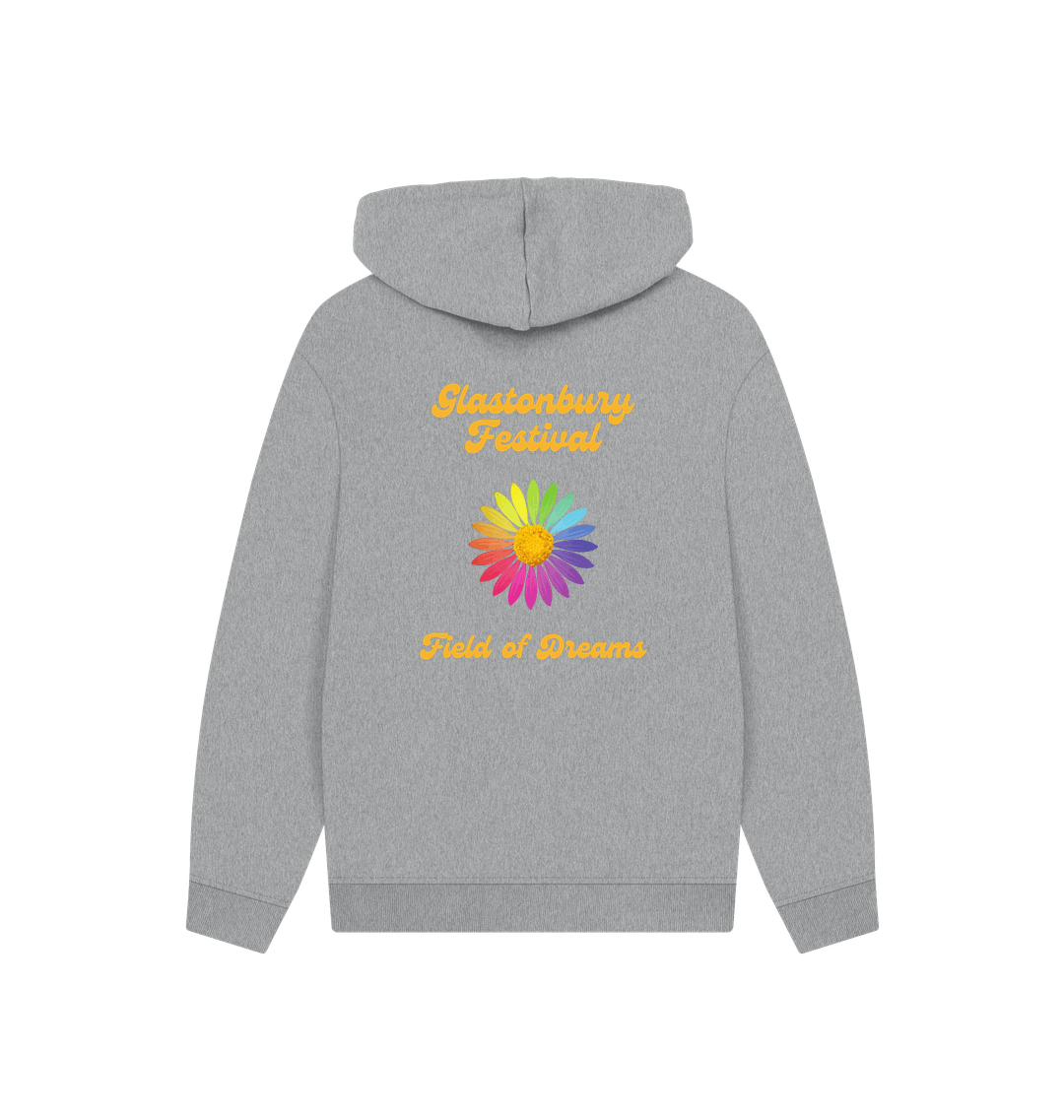 Athletic Grey Printed Hoody