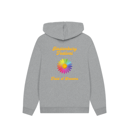 Athletic Grey Printed Hoody