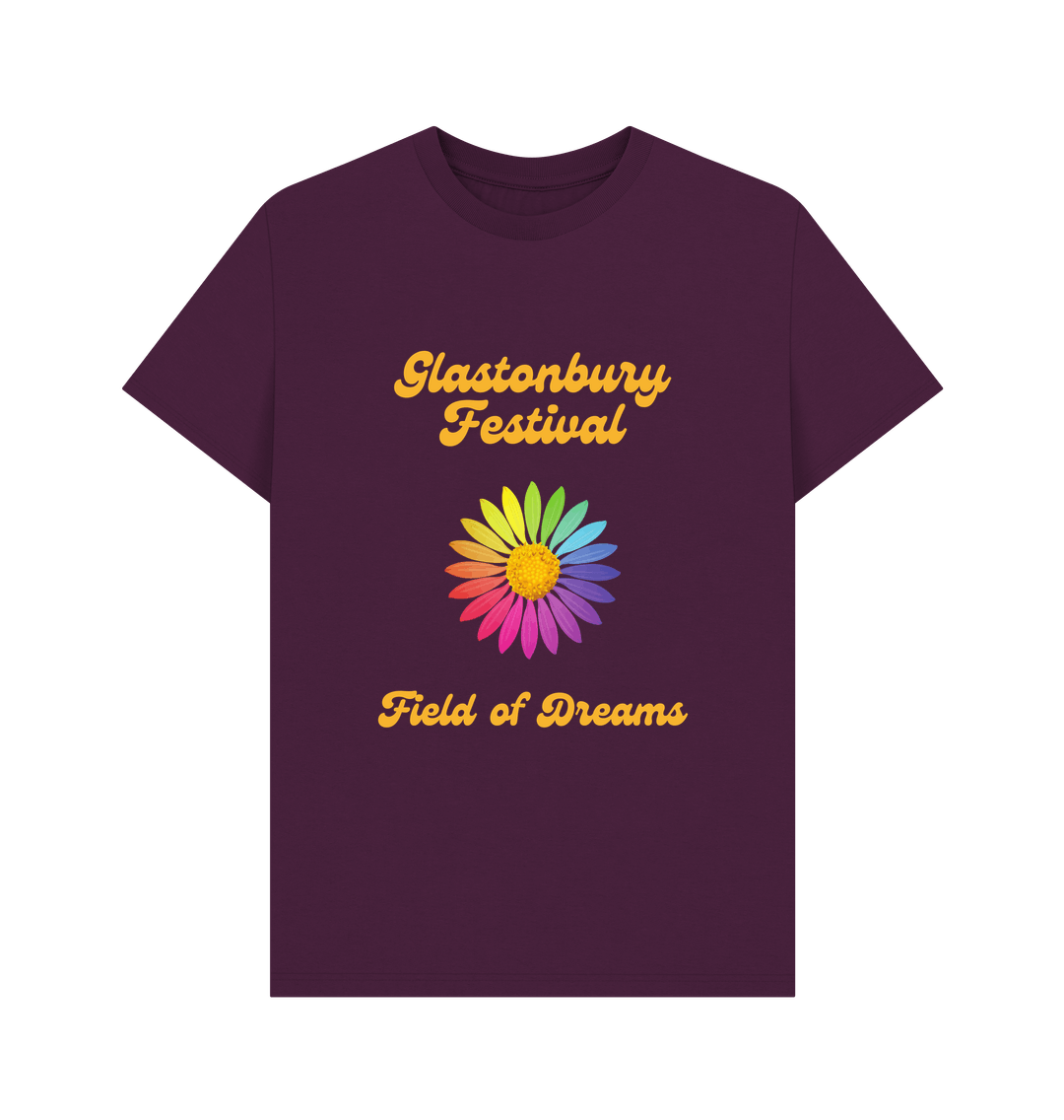 Purple Printed T-shirt