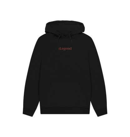 Black Printed Hoody