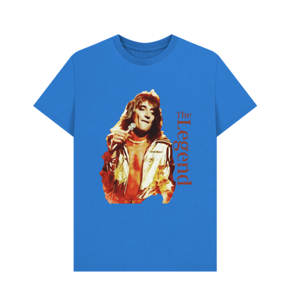 Bright Blue Printed T-shirt