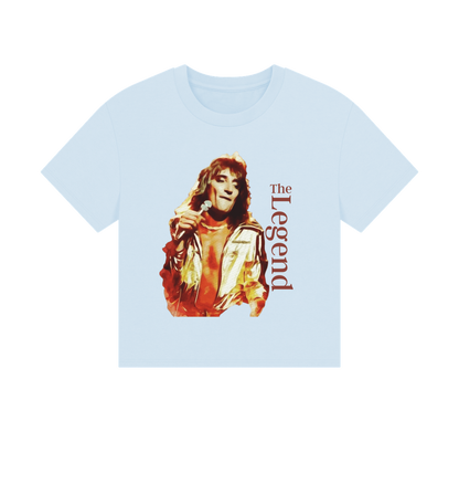 Sky Blue Printed T-shirt