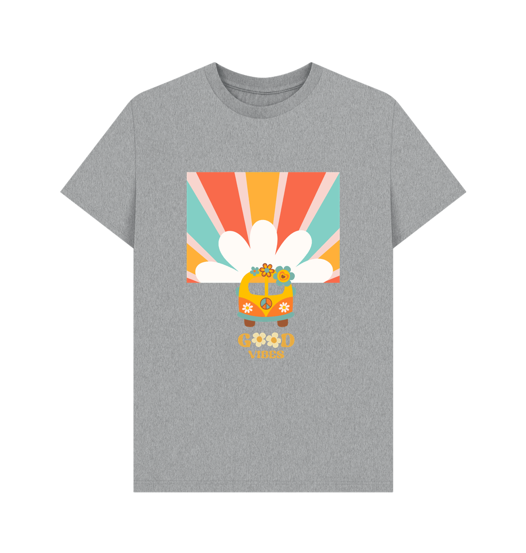 Athletic Grey Printed T-shirt