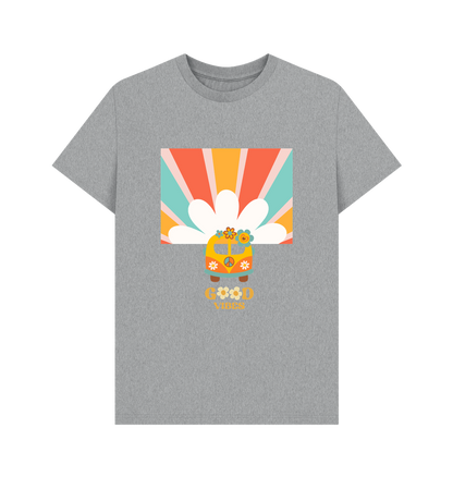 Athletic Grey Printed T-shirt