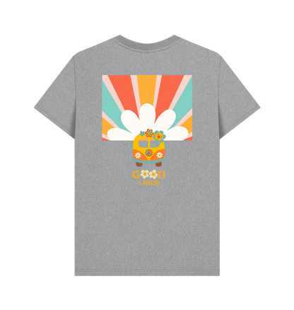 Athletic Grey Printed T-shirt