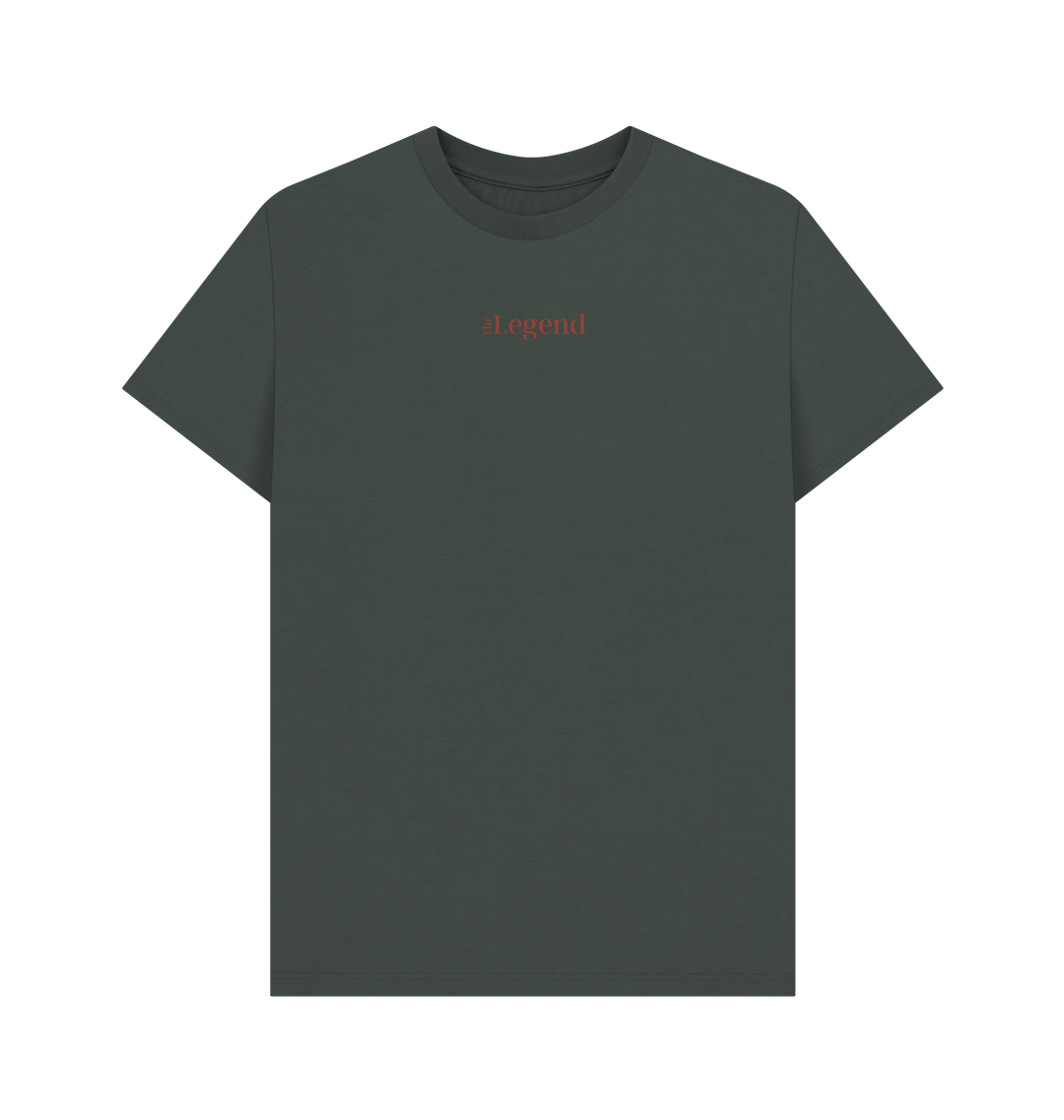Dark Grey Printed T-shirt