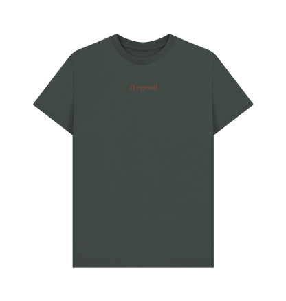 Dark Grey Printed T-shirt