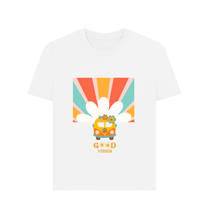 White Printed T-shirt